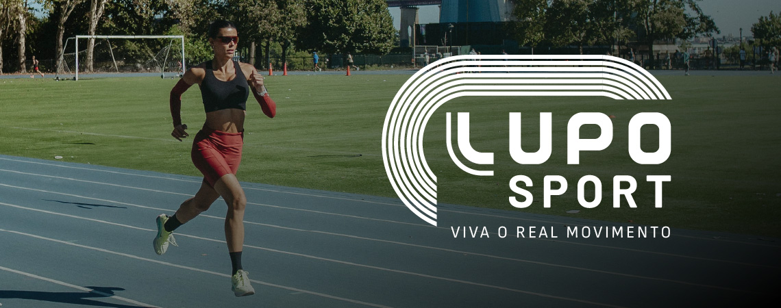 Arte oficial da Lupo Sport Corre São Luís
